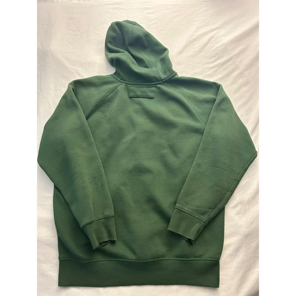 Antigua Mens Boston Celtics NBA Full Zip Hoodie Green Fleece Sweatshirt Large